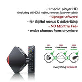 digital menu board signage player