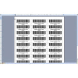 Salon Maid POS software bar code label