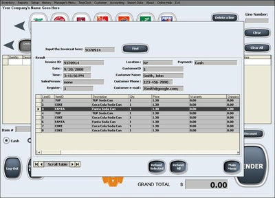 Retail Point of Sale POS Kit with 12