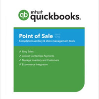 QuickBooks Retail Point of Sale POS Kit with 17" Touch Screen